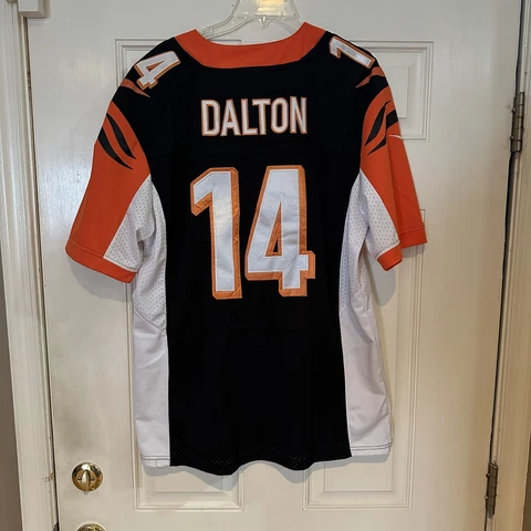 Cincinnati Bengals Nike NFL On Field Stitched Jersey Andy Dalton #14 Size 48 Cover