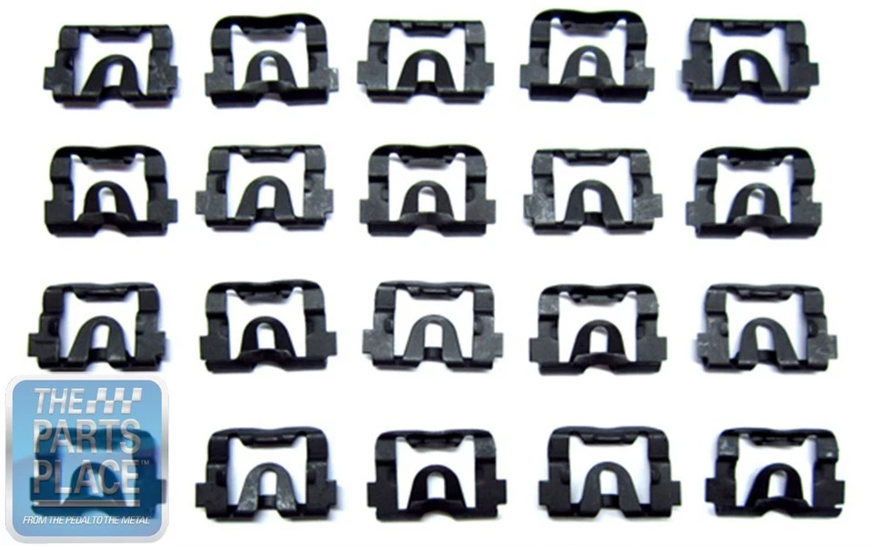 1968-72 Chevrolet El Camino Rear Window Molding Clip Kit - 20 Pieces - New - Image 1 of 1