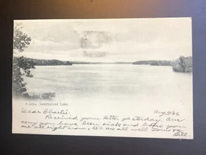 1906 Postcard Swartswood Lake Sussex County New Jersey NJ Posted (40) - Picture 1 of 3