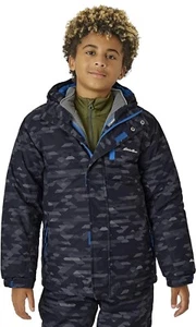 Eddie Bauer Youth 3 in 1 Jacket XS Water Resistant NWT Black Galaxy. - Picture 1 of 6