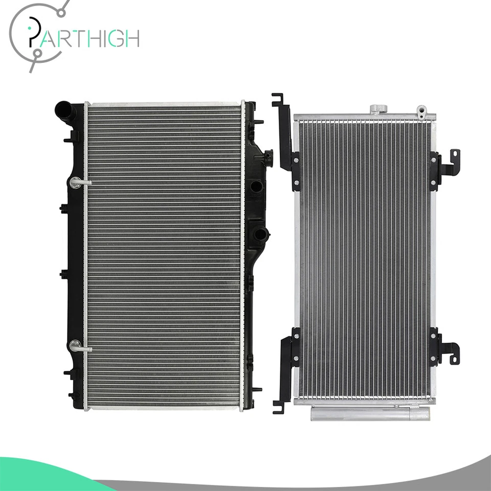For 2015-2019 Subaru Outback Car Aluminum Radiator and A/C Condenser Cooling Kit - Image 1 of 4