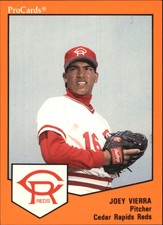 1989 Cedar Rapids Reds ProCards #915 Joey Vierra