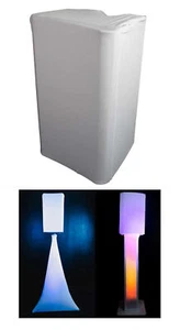 Rockville weiß 10" Schutzhülle Scrim für Fender Audio Fighter 10 PA DJ Lautsprecher - Bild 1 von 10