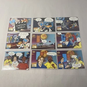 Upper Deck 1993 Adventures in Toons World Act 2 Scenes 1-18 (9 Cards Total) - Picture 1 of 9