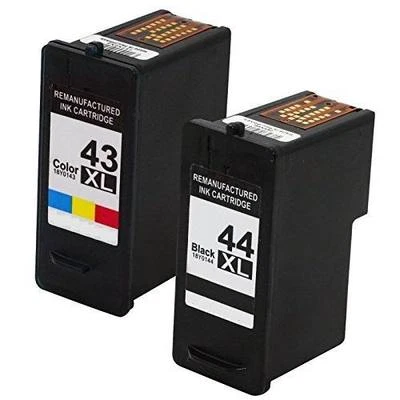 Ink Cartridge Replacement For Lexmark 43XL & 44XL 18Y0143 18Y0144 - Image 1 of 4