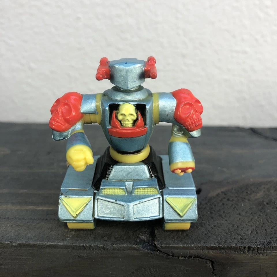 Bolsa de basura vintage ramo Plutor robot 2 pulgadas de alto LGTI Galoob robot de colección. Foto 1 de 4