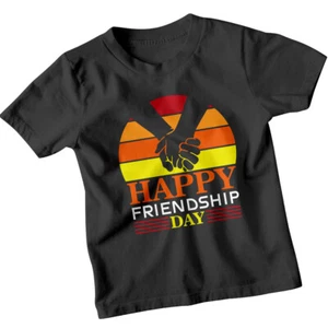 Camiseta Apretón de Manos Día de los Mejores Amigos para Niños y Niñas Camisa BFF a Juego #BFD - Imagen 1 de 34