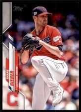 2020 Topps Series 1 Base #304 Shane Bieber - Cleveland Indians