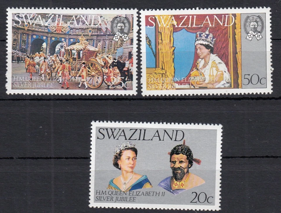 Queen Elizabeth II Silver Jubilee Swaziland MNH 1977 (141768) - Image 1 of 1