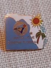 Vintage Toronto Blue Jays Winter Home Dunedin FL Lapel Pin MLB Spring Training 