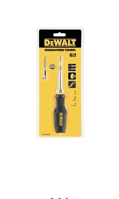 DeWalt Screwdrivers 6 piece Interchangeable Mixed Screwdriver set - Image 1 of 4