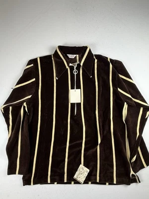 Vintage IZOD Leisure Suit Jacket Velour Mens M Deadstock With Original Tags - Image 1 of 4