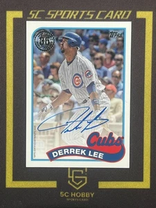 2024 Topps Series 1 Baseball 35th All Star Auto Derrek Lee FCSDS - Picture 1 of 2