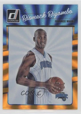 2016-17 Panini Donruss Orange Holo Laser Bismack Biyombo #72 - Image 1 of 2