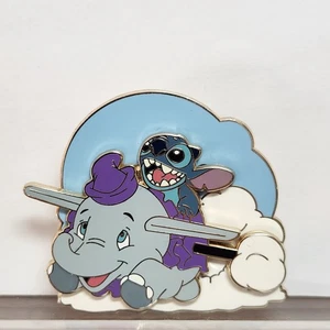Stitch Adventure Riding Dumbo Pin 78612 Stitch Adventure - Dumbo - Picture 1 of 1