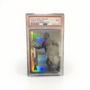 2020 Topps Chrome #127 Albert Pujols Negative Refractor PSA 9 - Bild 1 von 4