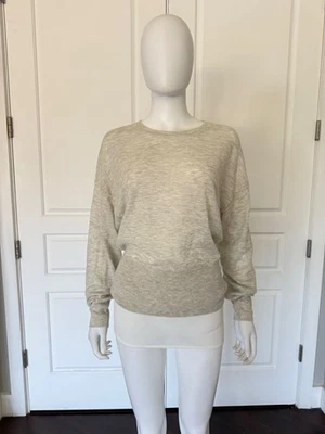 ISABEL MARANT ETOILE Heather Gray Alpaca Wool Blend Long Sleeve Sweater 36/4 - Image 1 of 4