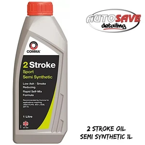 Comma - 2 Stroke Sport 2T Semi Synthetic Motorcycle Engine Oil 1L - Picture 1 of 1