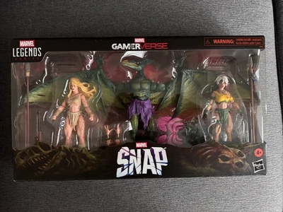 Paquete de 3 Hasbro Marvel Legends Series Gameverse Savage Land exclusivo de la SDCC 2025 Foto 1 de 4
