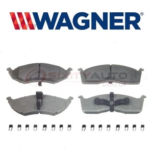 Wagner Brake Front Disc Brake Pad Set for 1996-2000 Plymouth Voyager - hg - Picture 1 of 5
