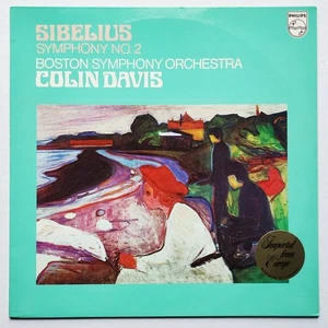 JEAN SIBELIUS • SYMPHONY NO. 2 - BOSTON SYMPHONY ORCHESTRA / COLIN DAVIS LP 1976 - Picture 1 of 18