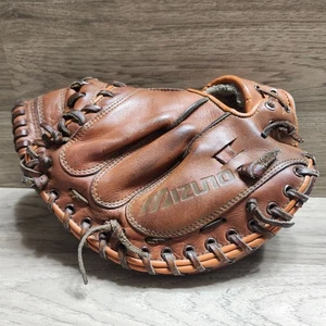 MIZUNO Catchers Mitt RECHTSHANDWURF MT 1050 Pro Modell Pro Scoop Lederhandschuh - Bild 1 von 8