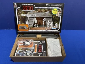 Star Wars TVC Endor Bunker Playset w/ Sealed Figure, Open box, Unused - Picture 1 of 4
