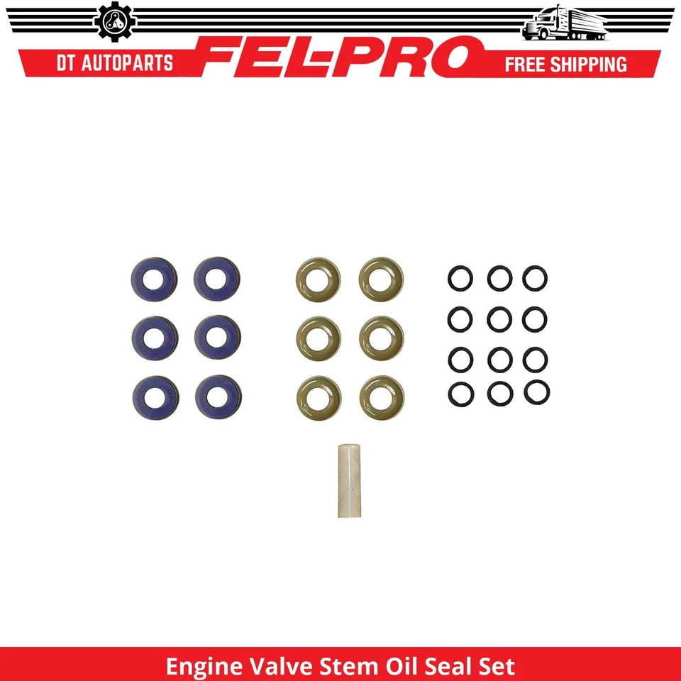 For 1981-1986 Chevrolet El Camino Engine Valve Stem Oil Seal Set Fel-Pro 1982 - Image 1 of 1