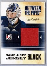 2010-11 ITG Between the Pipes Game-Used Black Jersey /120 Jack Campbell #M-20