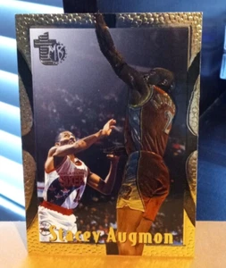 1994-95 Topps Embossed Basketball Stacey Augmon Golden Idols Parallel #1 - Picture 1 of 2