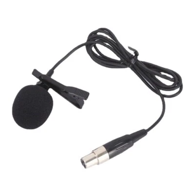 Micrófono de solapa profesional para Shure 4 pines XLR inalámbrico paquete de cuerpo mini voz TA4F Foto 1 de 4