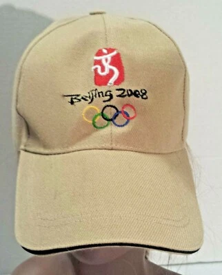 Beijing 2008 Olympics Ball Cap Hat - Adjustable ~ Summer Olympic Games ~ China  - Image 1 of 4