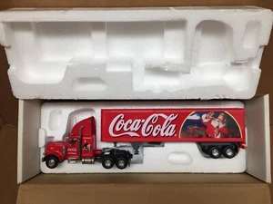 MATCHBOX ULTRA PETERBILT COCA COLA COKE TRUCK WITH TRAILER  1:50 SCALE MIB - Picture 1 of 5