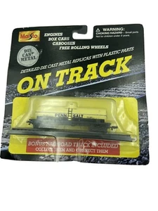 NICE MAISTO On Track Penn Salt Tanker Car with track FREE SHIPPING - Picture 1 of 8