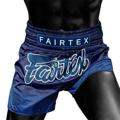 Fairtex Muay Thai Boxing Shorts BS1930 Blue Ocean Kickboxing MMA Ships From USA - Image 1 of 4