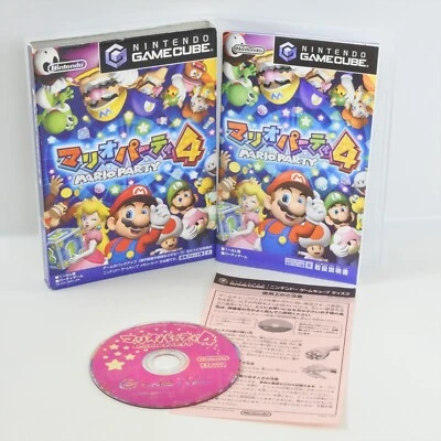 MARIO PARTY 4 Gamecube Nintendo For JP System 2136 gc - Image 1 of 4