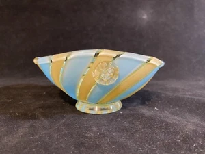 Stiped dish with applied prunts, Barovier Toso, 1960’s - Picture 1 of 10