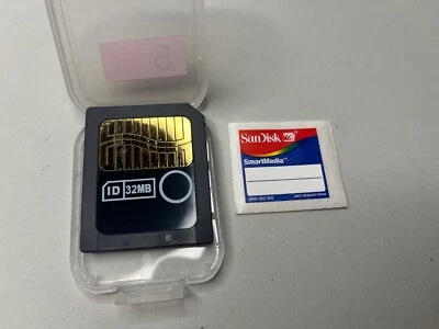 Vintage Olympus SmartMedia 32Mb Camera Memory Card Taiwan - Image 1 of 4