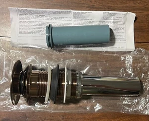 RP72413 Push Button Pop-Up Without Overflow 1-5/8'' In Brushed Bronze, New! - Picture 1 of 2