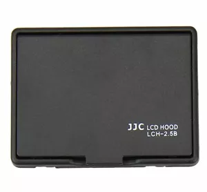JJC BLACK LCH-2.5B Universal LCD Hood for 2.5 inch LCD Screen Display Camera - Picture 1 of 6