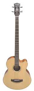 Basso Acustico 4 corde Elettrificato Vermont B100CE Naturale - Foto 1 di 2