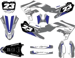 Custom decal Kit to Fit Yamaha YZF 250 2019 - 2023 SHADES STYLE stickers - Picture 1 of 4
