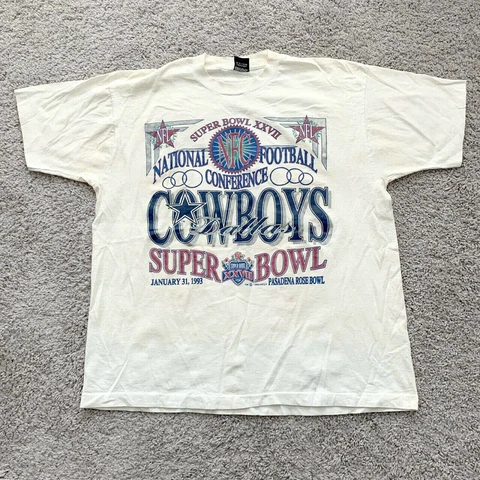 Dallas Cowboys T-Shirt 1992 Super Bowl Champs NFL Sport Football Vintage gift Cover