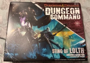 DUNGEONS & DRAGONS DUNGEON COMMAND Sting ol Lolth with 12 Miniatures ~ IV - Picture 1 of 3