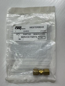 Westerbeke Union 3/16OD Compression (P/N: 04600) - Picture 1 of 2