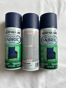 Rust-Oleum 358832 Specialty Outdoor Fabric Paint Navy 12oz New - Picture 1 of 3