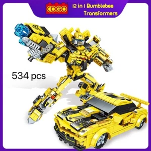 Transformers Transport Vehicle Truck Tools 12 in 1 Bumblebee Xmas Toy Gift AU - Picture 1 of 7