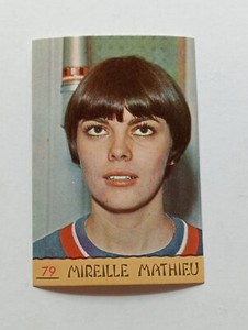 1968 Singers NEW number 79 MIREILLE MATHIEU sandwich figure