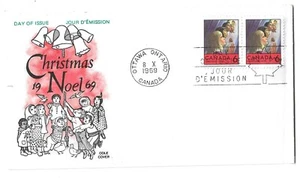 Canada - 1969 FDC Cole Cover, Christmas - pre-owned - Picture 1 of 1