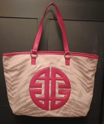 Cartera Antonio Melani beige con óxido, detalles de cuero estampado Foto 1 de 4